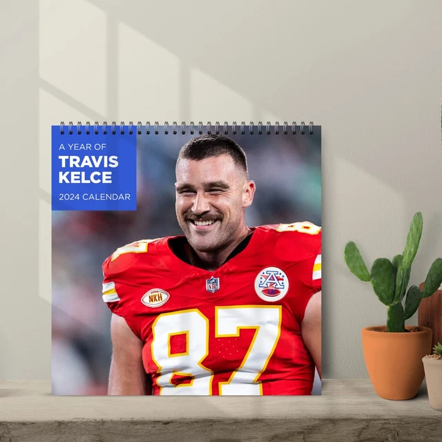 TRAVIS KELCE CALENDAR 2024 Travis Kelce 2024 Celebrity Wall Calendar