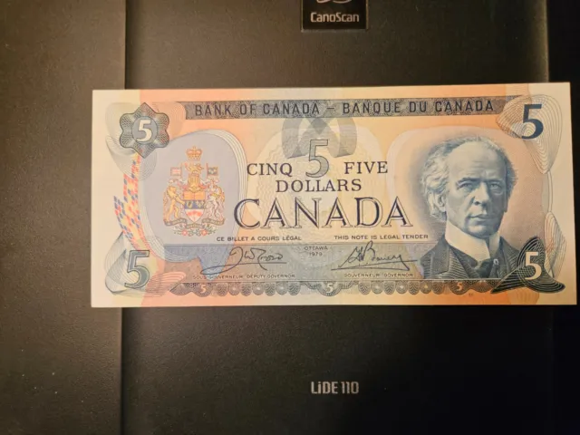1979 $5 Dollar Bank of Canada Banknote 30546795740 VF-EF Crisp