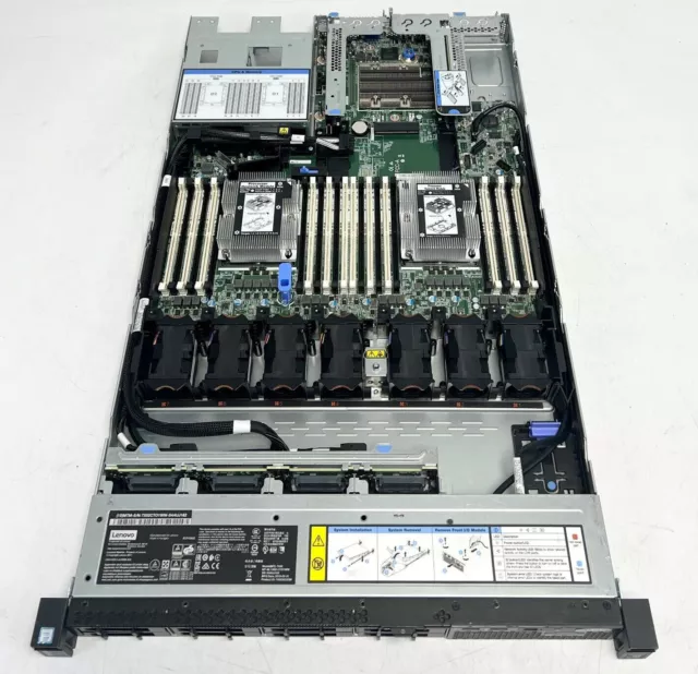 Lenovo ThinkSystem SR630 Xeon-Silver 1U 2X lintl4208 64Gb 550W Power Supply