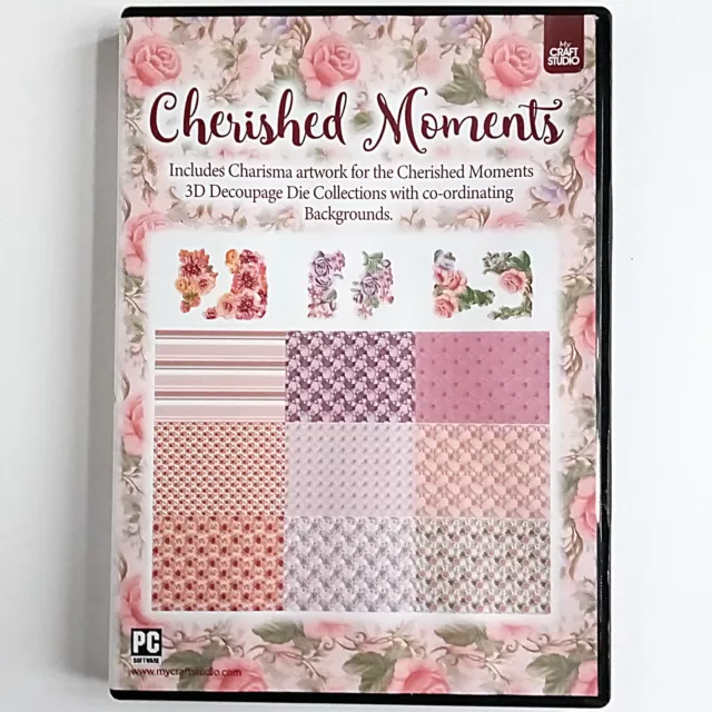 Cherished Moments - Charisma Artwork for 3D Decoupage Dies (PC CD-ROM) MCS Elite