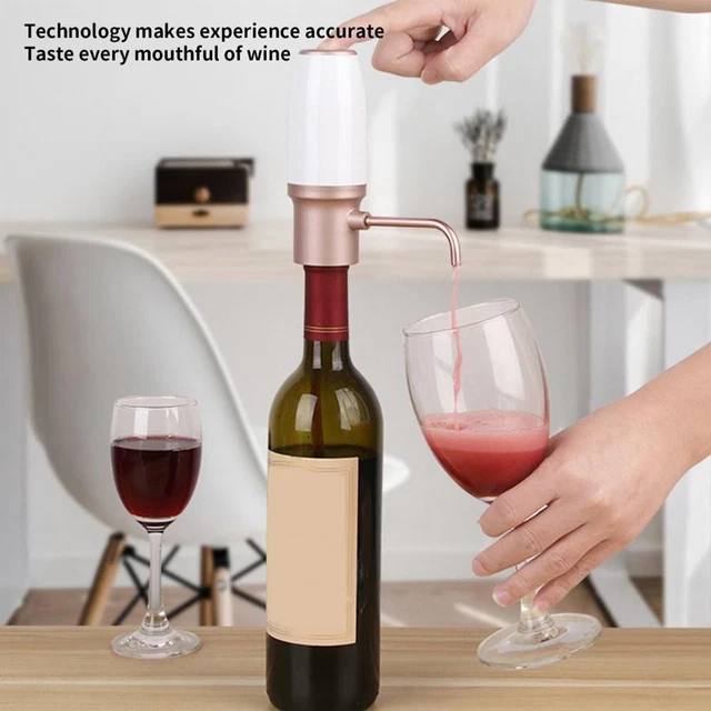 Decantador de vino dispensador de vino dispensador eléctrico aleccionador de whisky aireador