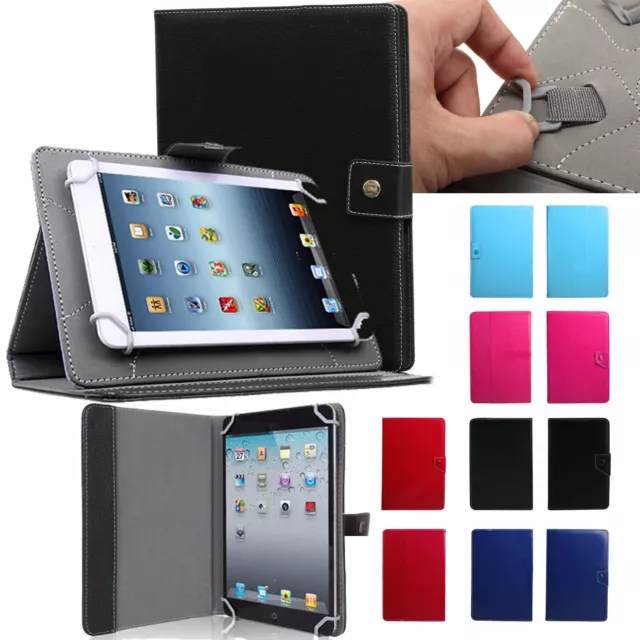 For Laser 10" Inch Android Tablet Universal Stand Leather Case Cover