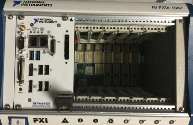 National Instruments NI PXIe-1082DC  w/ NI PXIe-8135 Controller PXIe-1082