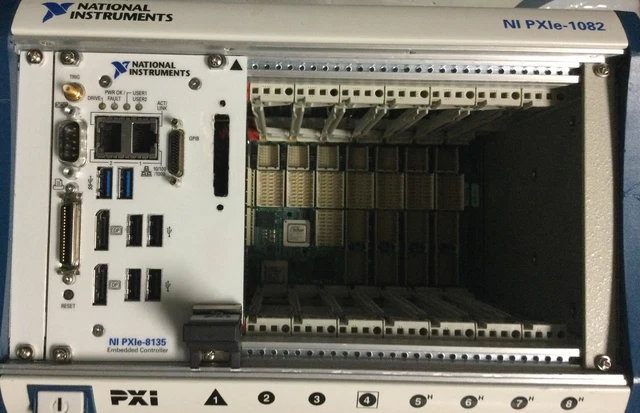 National Instruments NI PXIe-1082DC  w/ NI PXIe-8135 Controller PXIe-1082