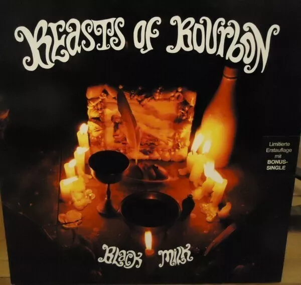 The Beasts Of Bourbon Black Milk + BONUS 7 Red Eye Records Vinyl LP