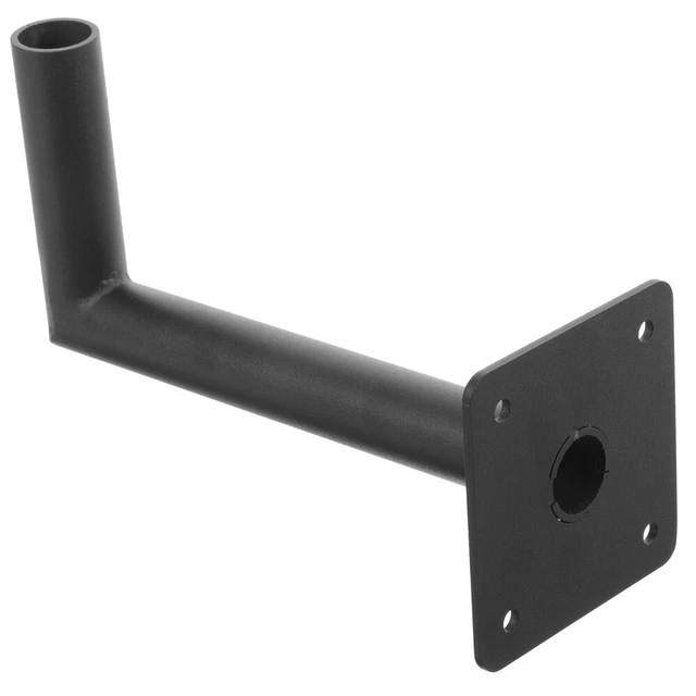 Support De Montage Toit En Acier Pour Girouette Ou Antenne - Fixation Solide 8x8x20 Cm - Résiste Au Vent Et Intempéries - 9