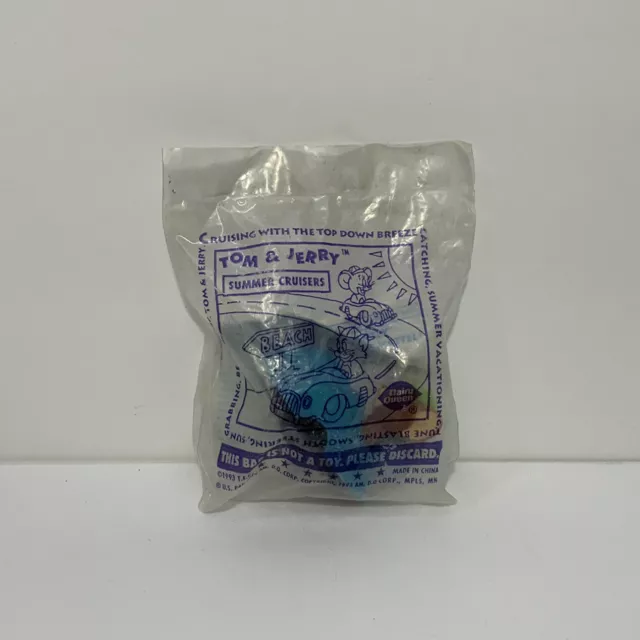 Vintage 1993 Dairy Queen Tom & Jerry Summer Cruisers Jerry Mouse Toy Vehicle