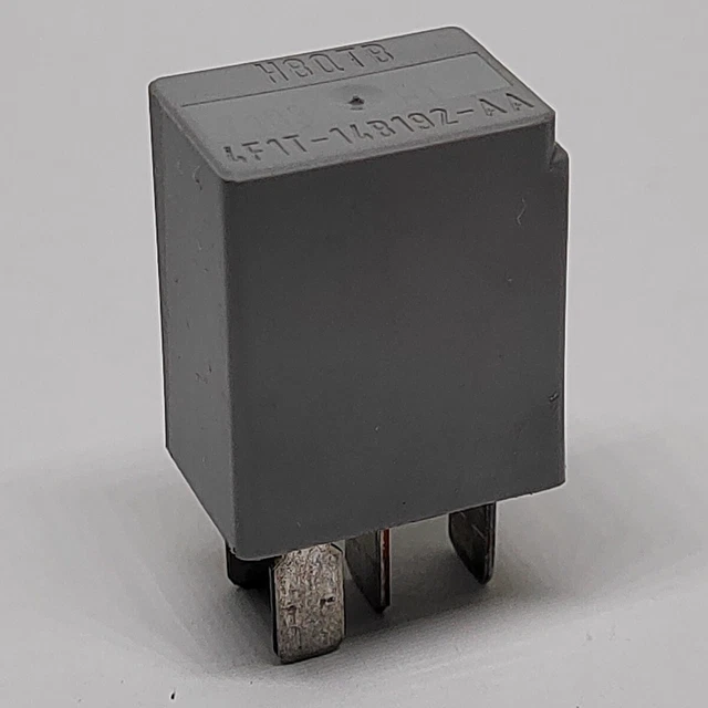 2-Pack 8T2T-14B192-AA Automotive Relay - 12VDC 4-Pin Plug-in, OEM Replacement For Various Vehicles
