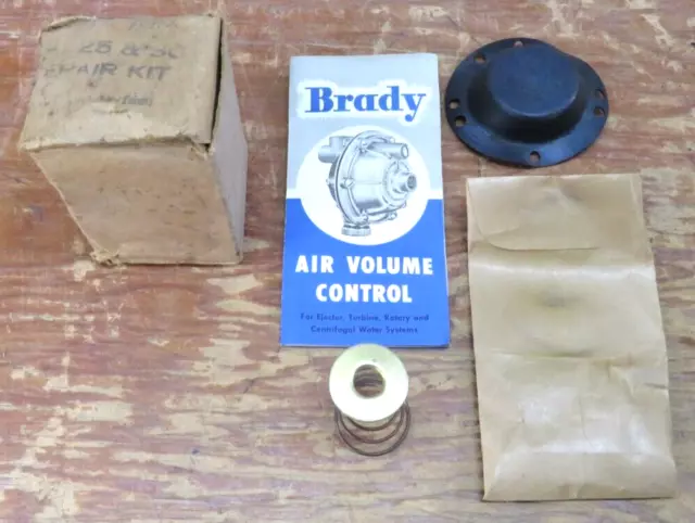 BRADY Air Volume Control Repair Kit AV-25 & AV-30 NOS