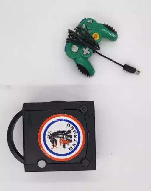 Nintendo GameCube Console - Noire + 1 manette. Sans câbles