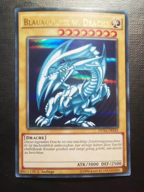 Yugioh! DUSA-DE043 ojos azules con dragón ultra raro 1a edición - 8 disponibles