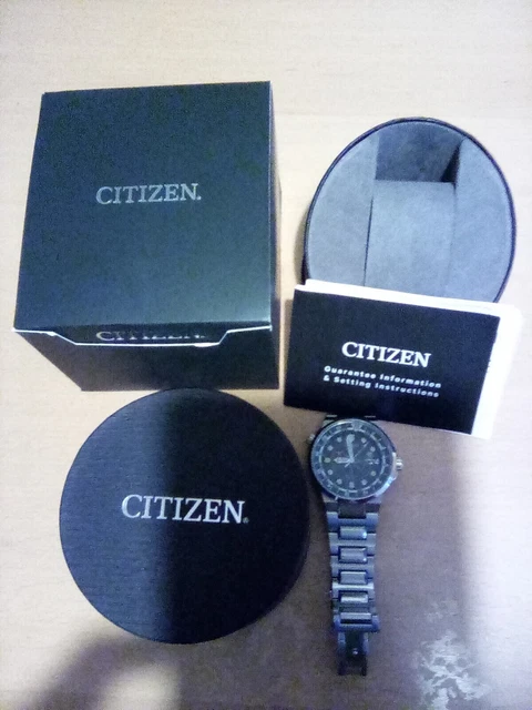 CITIZEN ECO DRIVE mens endeavor watch with box tags and