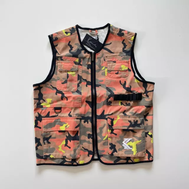 Gilet Karl Kani Utility Gilet Unisex Mimetico | KKMQ12034 | Taglia M | 79,90 €*