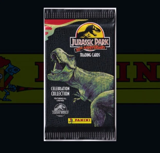 PANINI JURASSIC PARK 30th Anniversary Rare Trading Cards Limited ...