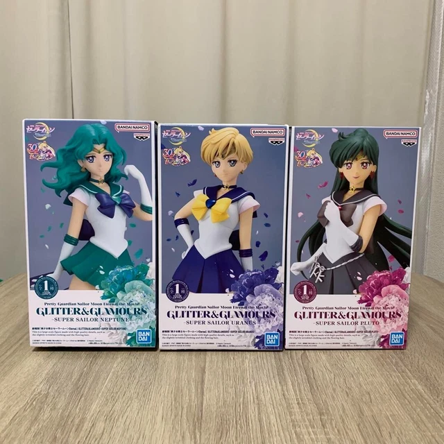Figurine Sailor Moon Eternal Super Sailor Neptune & Uranus Glitter & Glamours 2023