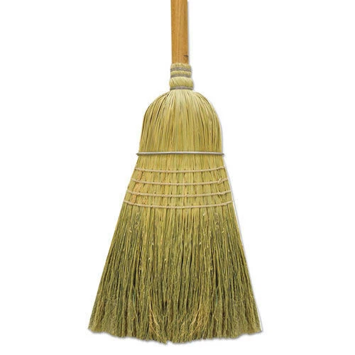 Boardwalk BR10001 6/Carton 60 in. 100% Corn Brooms - Black/Natural New
