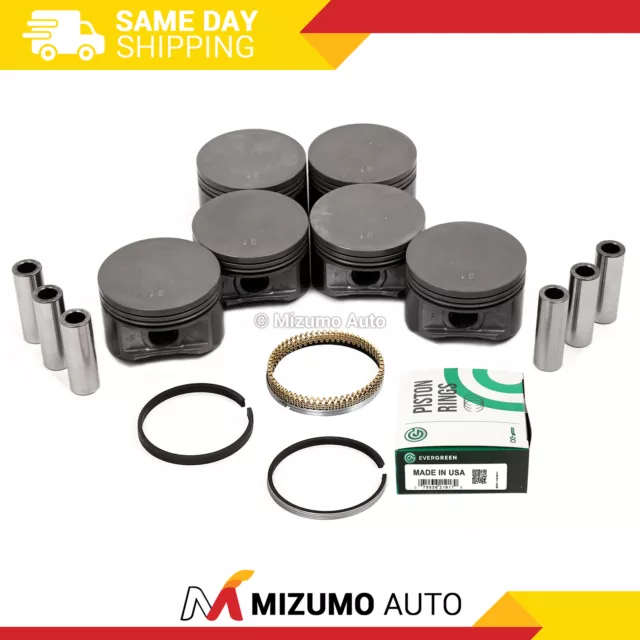 Pistons w/ Rings fit 97-09 Mazda Ford Mercury 4.0L V6 SOHC 12v VIN E K Cu. 245