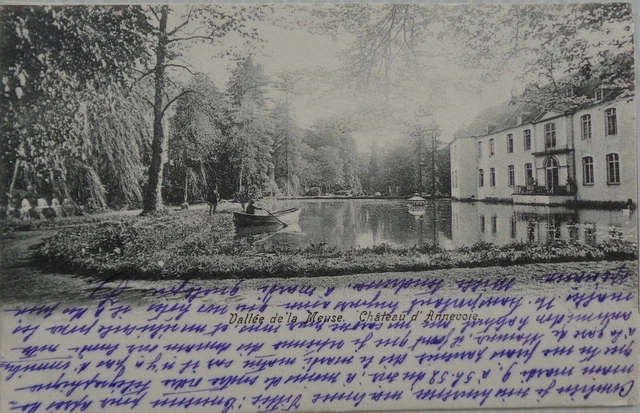 Belgium CPA Castle D'Annevoie Valley Of La Meuse Good Condition 1904