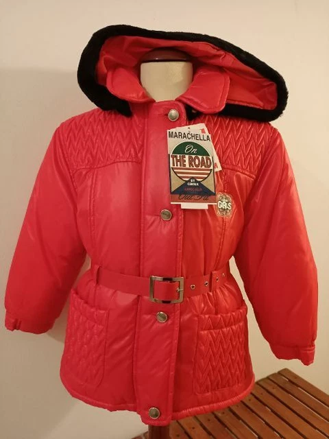 Giubbotto bambina con cappuccio rimovibile by Marachella. Taglia: 6 anni