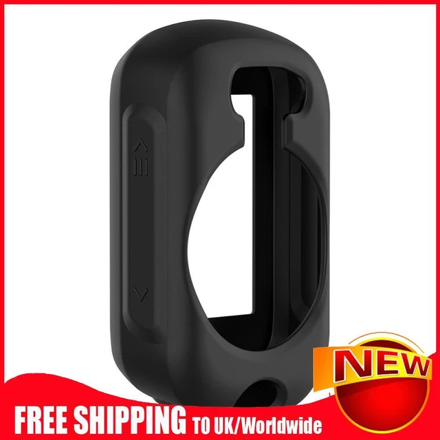 Silicone Protective Cover Case Frame Shell for Garmin Edeg 130 (Black)