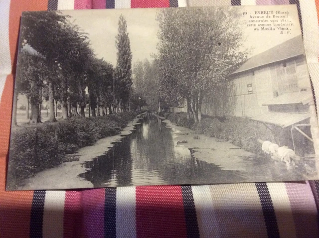CPA 27 EVREUX AVENUE DE Breteuil