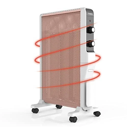 TURBRO Arcade HR1500 Mica Space Heater 1500W Room and Office Heating with The...
