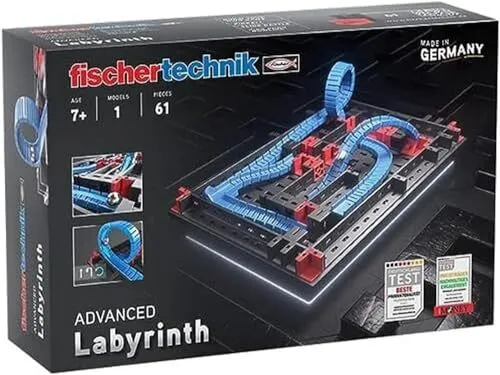 fischertechnik Advanced 569016 Labyrinth-Baukasten für Kinder ab 7 Jahre, Kon...