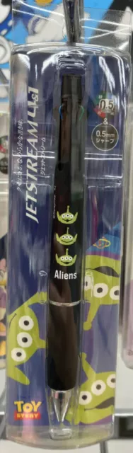 Disney Toy Story Alien Jetstream 4&1 Mechanical Pencil & Ballpoint Pen New Japan