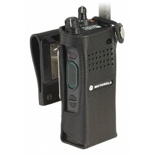 Motorola PMLN5657A Leather Radio Holder Holster Swivel Loop 5657 5658 5659
