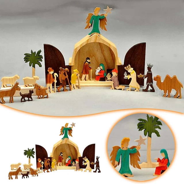 Christmas Miniature Model Sand Table Ornaments Christmas Multi Scene Ornaments