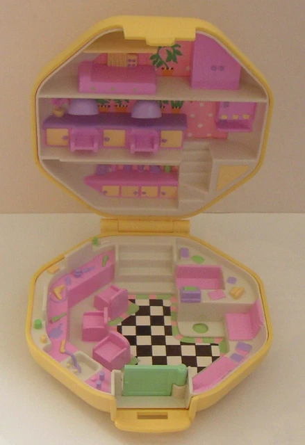 POLLY POCKET Polly's Hair Salon 1990 Bluebird Vintage