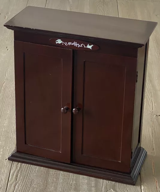 Vtg Muffy Vanderbear Boudoir Collection Wardrobe Armoire Cherry Wood Cabinet Vtg Muffy Vanderbear Boudoir Collection Wardrobe Armoire Cherry Wood Cabinet