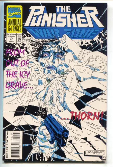 Punisher War Zone Annual 2 Marvel 1995 NM Thorn Chuck Dixon