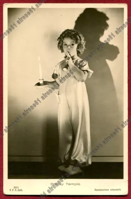 SHIRLEY TEMPLE 54 ATTRICE ACTRESS ACTRICE CINEMA MOVIE - BALLERINI 1936 real ph.