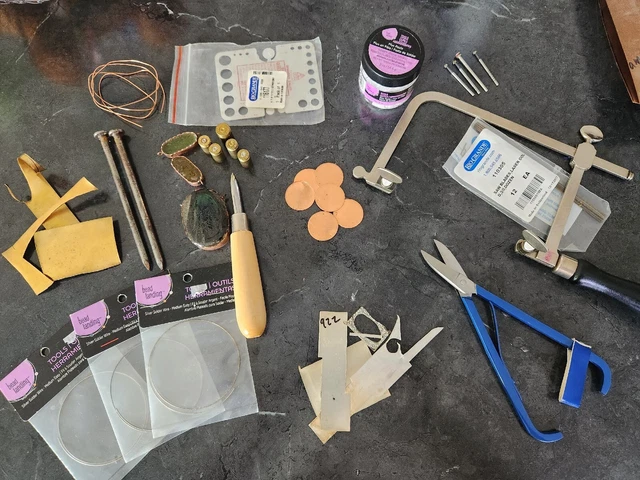 Metalsmithing Tools Metal Copper Silver Brass