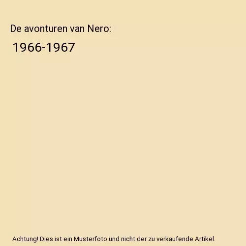 De avonturen van Nero: 1966-1967, Marc Sleen