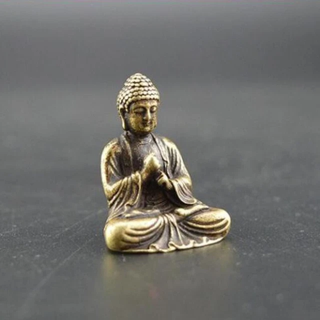 Bol D'offrande Bouddhiste En Laiton Sculpté à La Main Pssopp - 7,5 Cm, Pour Eau Bénite, Méditation, Autel, Décoration Intérieure