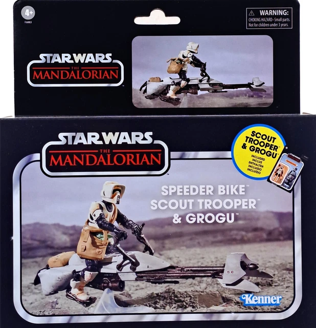 SPEEDER BIKE & Scout Trooper Set ""Mandalorian"" Star Wars The Vintage - Foto 6