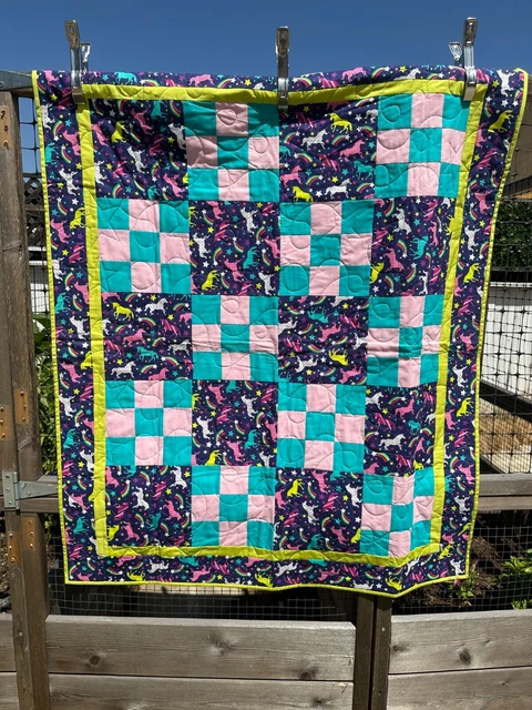 **Handmade Quilt** Homemade ~ Finished Quilt ~ Snuggle Ready!