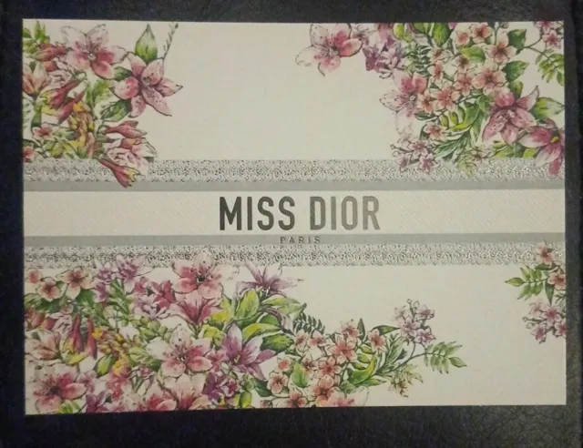 Dior Miss Dior Perfume Card 2024