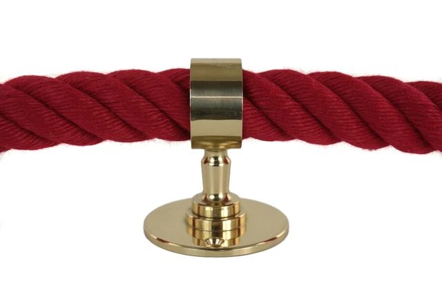 Bouchon De Corde Avec Anneau Chromé Ø 30 Mm - Pour Câble, Main Courante