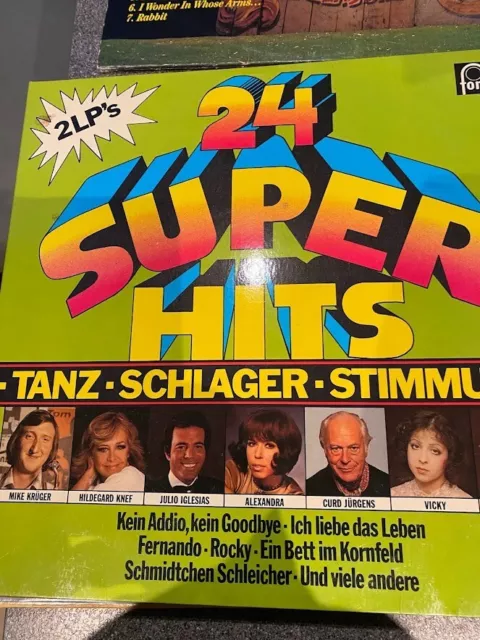 24 Super Hits 2xLP Comp Vinyl Schallplatte