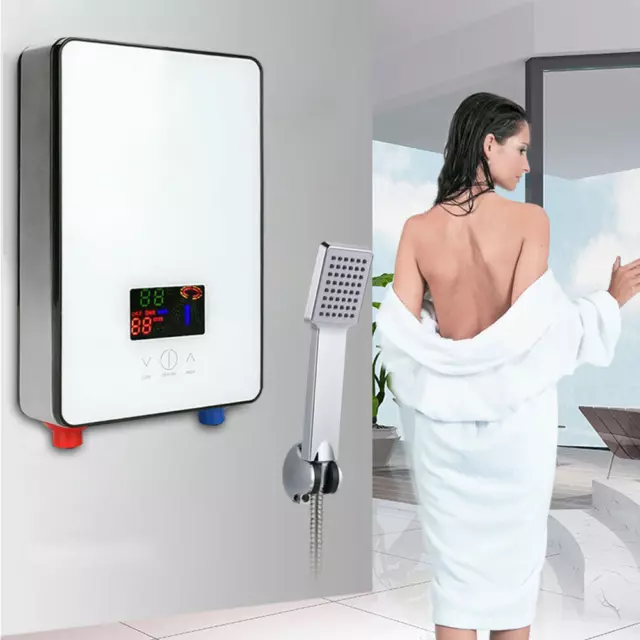 Chauffe-eau instantané électrique salle de bain douche eau chaude bain douche 2