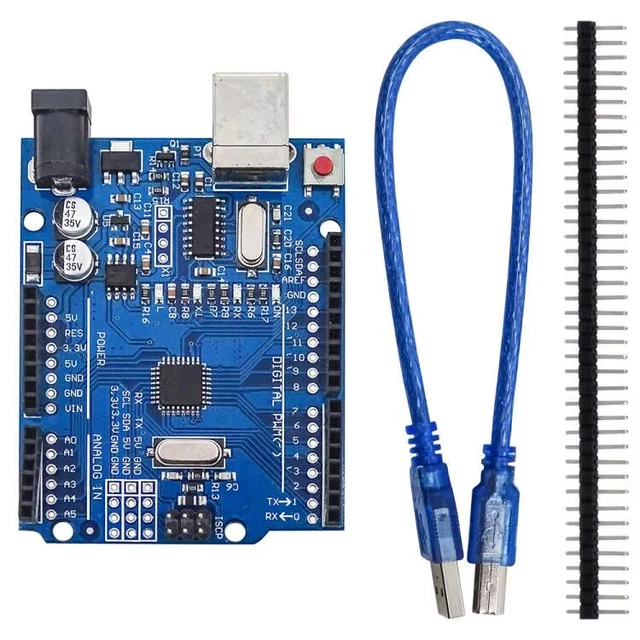 UNO R3 DEVELOPMENT board ATmega328P/CH340 Chip 16Mhz For Arduino UNO R3 ...