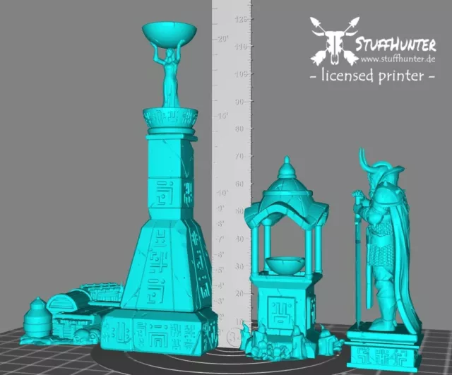 Templo Set - Schreine, Estatuas, Columnas Särge - Terreno Interiores - CastnPlay 3