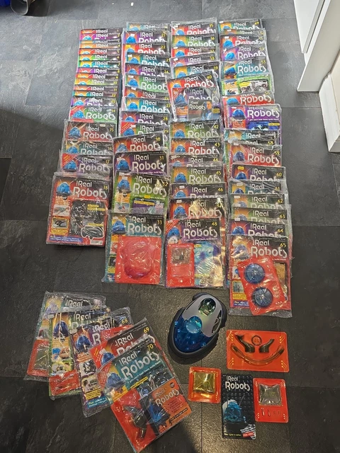 ULITIMATE REAL ROBOTS Magazine Robot 1- 70 Part Built £50.00 - PicClick UK
