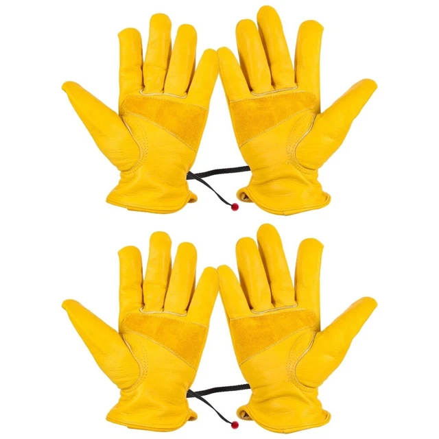 2 Pairs Gants De Cyclisme Pour Jardinage Femme Coupe Bois Travail