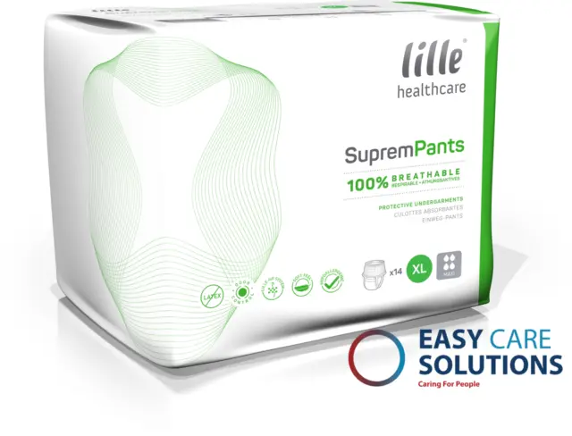 Lille Suprem Incontinence Pants Maxi - Extra Large - Pack of 14