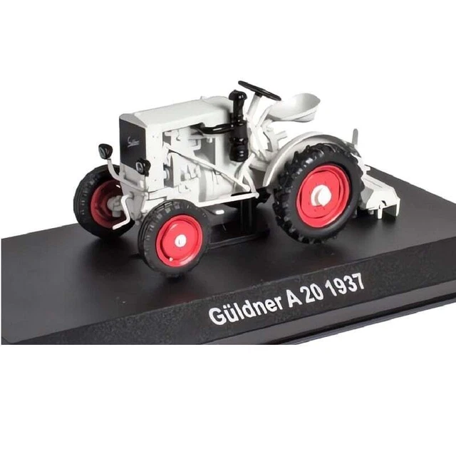 Figurine Tracteur Agricole Hela D15 1950 - Échelle 1:43 - Die-cast Hachette - Neuf Sous Vitrine