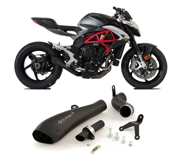 Echappement HP CORSE HYDRO 3 MV AGUSTA B3 800 silencieux triple sorties